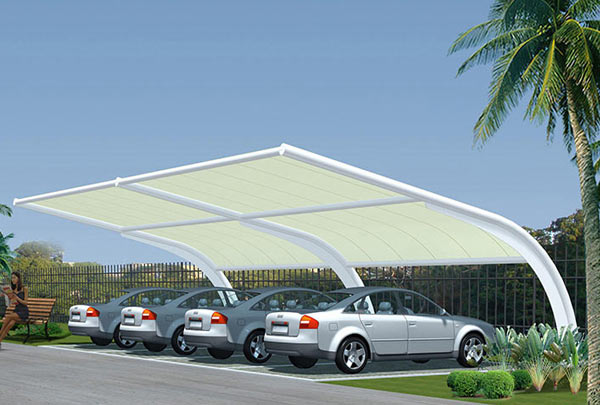 長春膜結構車棚的實用性能