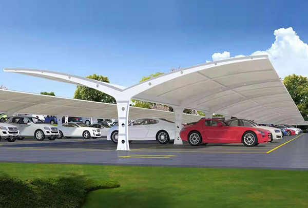長春膜結構分享膜結構汽車棚什么樣的款式好