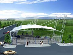 膜結(jié)構(gòu)汽車棚能用多少年？